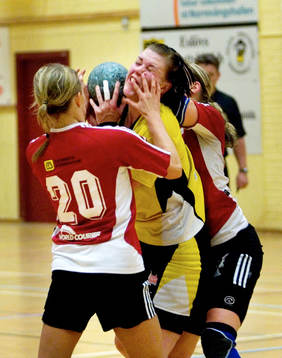 Marina Elenmo, Eslöv, trycks till