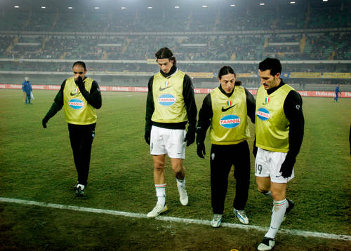 Emerson, Zlatan Ibrahimovic,  Camoranesi och Zambrotta,