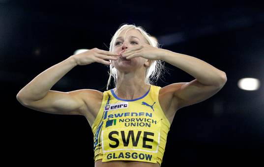 Kajsa Bergqvist, Sverige