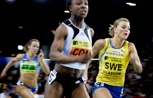 Margaret Machiut, Italien, Veronica Campbell, Jamaica och
