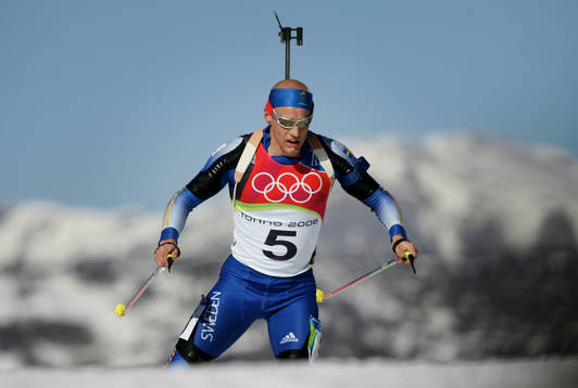 OS 2006 Vinter. Skidskytte. Carl Johan Bergman, Sverige,