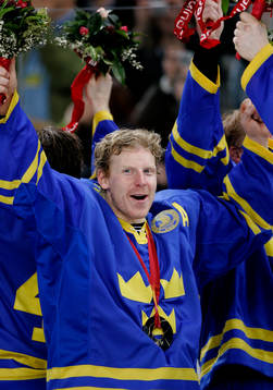 Daniel Alfredsson, Sverige, OS-guld, guldmedalj, guld,