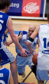 Harris Seferidis, Helsingborg, i närkamp