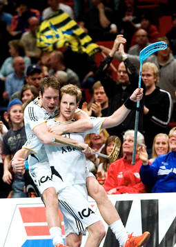 Niklas Jihde jublar