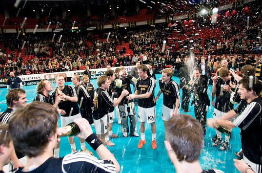 Innebandy, Elitserien, Final, AIK, jubel