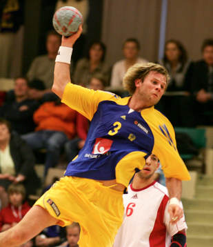 Handboll. Sverige - Egypten. Pelle Linders