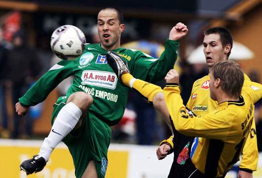 Ljungskiles 2-0 skytt Cedomir Zarkovic