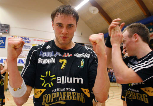 Jonas Larholm, Sävehof, jubel