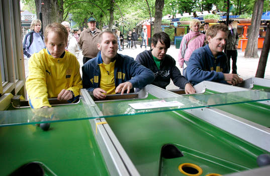 Jesper Berggren, Magnus Svensson, Mathias Larsson och