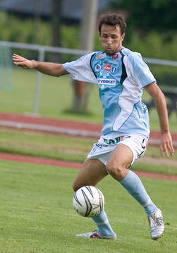 Fotboll, Träningsmatch. Malmö FF. Gabriel Limera