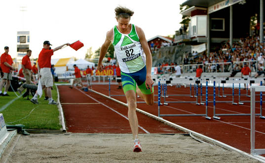 Christian Olsson, röd flagg