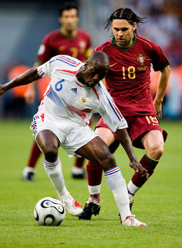 Claude Makelele, Frankrike och Maniche, Portugal