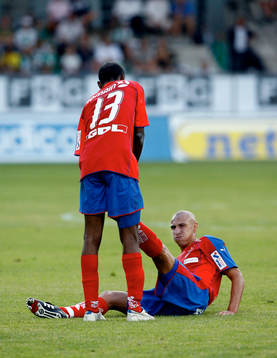 Henrik Larsson, Helsingborg får kramp
