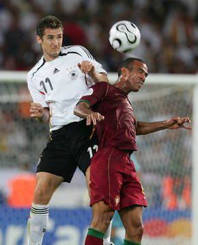 Miroslav Klose, Tyskland, Costinha, Portugal
