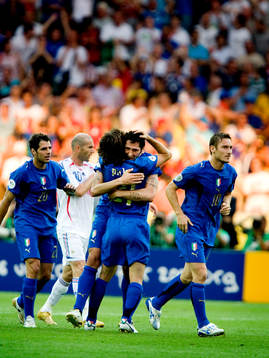 Marco Materazzi, Italien, jubel
