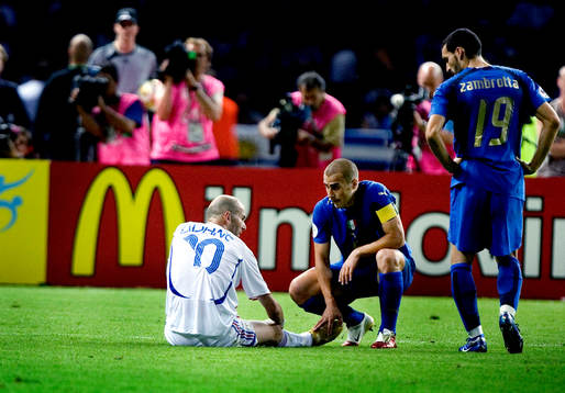 Zinedine Zidane , Frankrike och Fabio Cannavaro, Italien