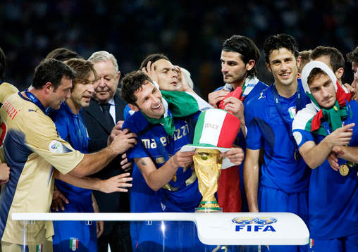 Italien är världsmästare, jubel, firande, Marco