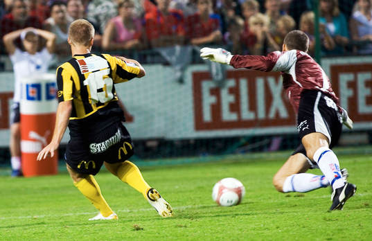 Daniel Larsson, Häcken gör 3 - 1 till Häcken