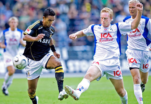 Wilton Figueiredo, AIK och Peter Larsson, Halmstad