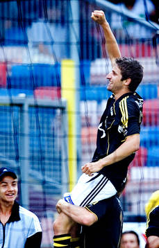 Gabriel Özkan , AIK, jubel, glädje