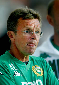 Anders Linderoth, tränare Hammarby, depp