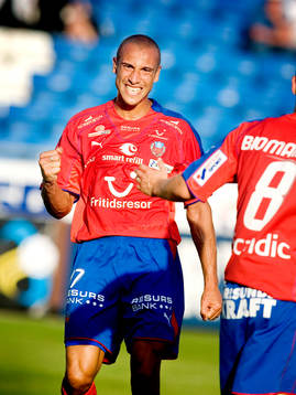 Henrik Larsson, Helsingborg, jubel