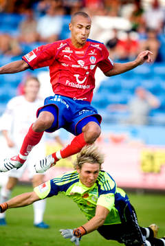 Henrik Larsson, Helsingborg och Sebastian Karlsson,