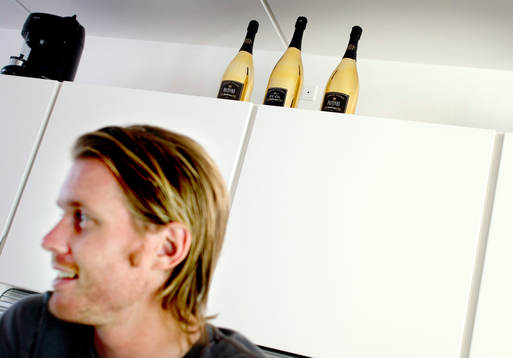 Reportage om Fredrik Berglund, FC Köpenhamn. Hemma hos