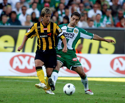 Jesper Ljung, Häcken och Sebastian Eguren, Hammarby