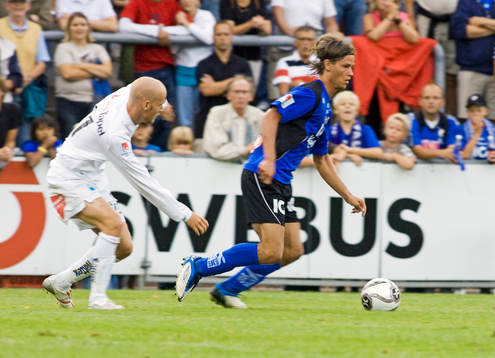 Patrik Karlsson, Gefle och Dusan Djuric, Halmstad