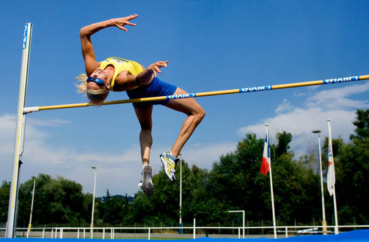 Carolina Klüft, Sverige, höjdhopp