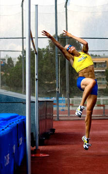 Carolina Klüft, Sverige, höjd, höjdhopp