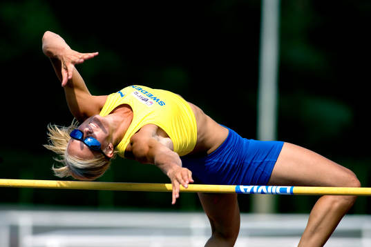 Carolina Klüft, Sverige, höjdhopp