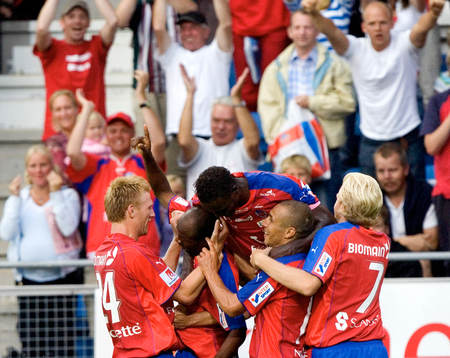 Henrik Larsson, Helsingborg, jubel, glädje