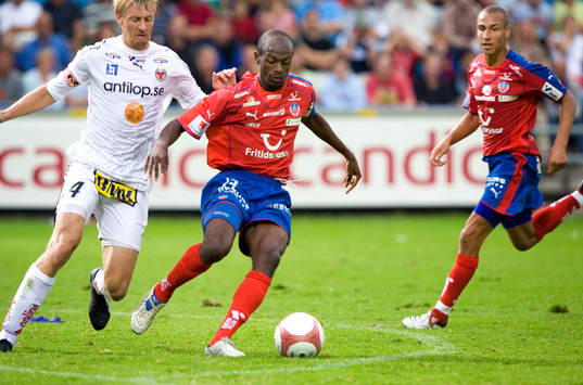 Patrik Rosengren, Luton Shelton och Henrik Larsson