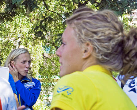 Emma Green i skuggan av Kajsa Bergqvist, Sverige