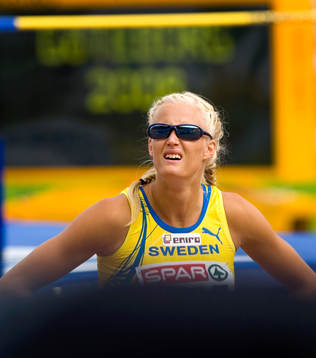 Carolina Klüft, Sverige