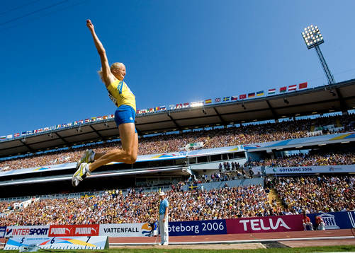 Carolina Klüft, Sverige