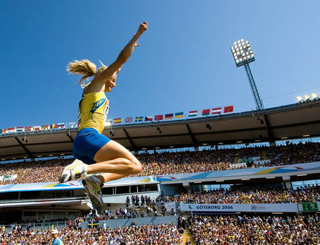 Carolina Klüft, Sverige