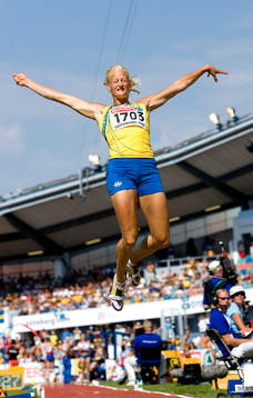 Carolina Klüft, Sverige