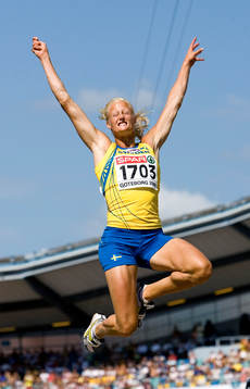 Carolina Klüft, Sverige
