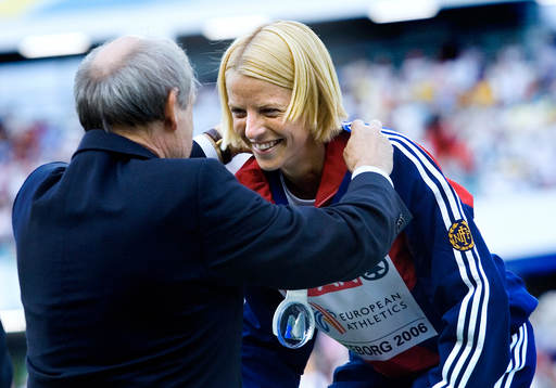 Sussane Wigene, Norge tar emot sin silver medalj