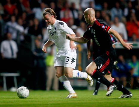 Fredrik Berglund,  Köpenhamn och Jaap Stam, Ajax