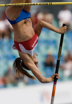 Yelena Isinbayeva, Ryssland