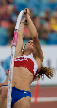 Yelena Isinbayeva, Ryssland