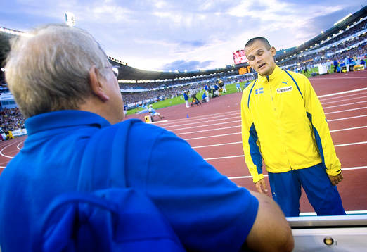 Johnny Holm, Pappa och Stefan Holm, Sverige