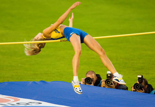 Kajsa Bergqvist, Sverige
