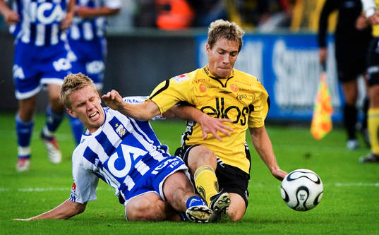 Pontus Wernbloom, Göteborg utför glidtackling, tackling,