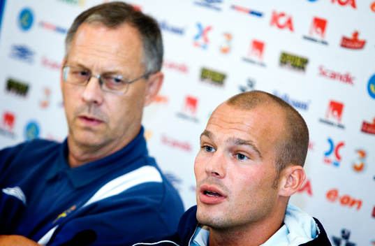 Lars Lagerbäck och Fredrik Ljungberg