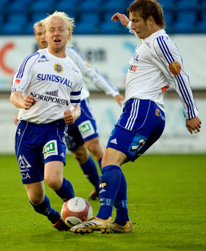 Patrik Eriksson Ohlsson och Chris Cleaver från Sundsvall